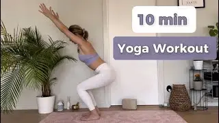 10-Minute Yoga Workout with Elsa | Wake Up, Strengthen & Stretch