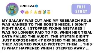 Boss Cut My Salary and Promoted His Niece &mdash; Until Her Data Was Flagged as Inaccurate...