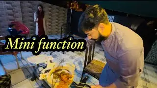 Aj Hmare ghr me hua mini function | Ahmad or uncle k kiya Barbi q | sbki chat Patti batein|dailyvlog