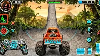 Monster Truck Mega Ramp Stunt Game: Best Car Stunt Game for Android 2026
