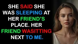 She Said She Was Sleeping at Her Friend&rsquo;s Place &mdash; Her Friend Was Sitting Next to Me