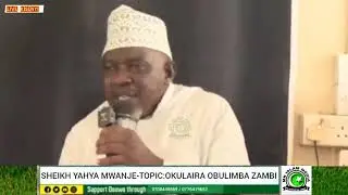 SHEIKH YAHYA RAMADHAN MWANJE-DARSU AT MASJID TAQUA KISENYI