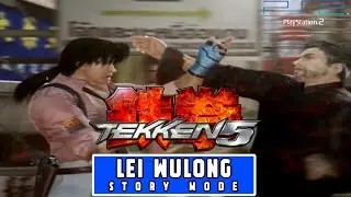 Tekken 5 (2004) Lei Wulong Story Mode Playthrough - No Commentary (PlayStation 2)