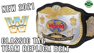 New 2021 WWE Classic Tag Team Replica Belt Initial Thoughts