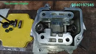 Scooty pep| pep plus cylinder head valve guide oil seal change| Best performance