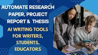 Automate Research paper ,Project Report  & Thesis | Siuuu AI | AI tool for Students & Educators