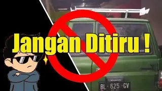 Modifikasi Spoiler Belakang Kijang Super Buatan Sendiri | Homemade Car Rear Spoiler Modification