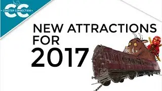 New Attractions for 2017 at UK Theme Parks!