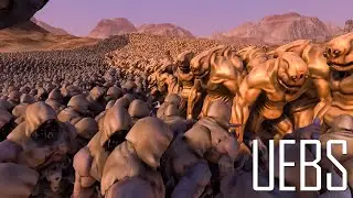 22.000 Wild Mans vs 19.000 Monsters- Ultimate Epic Battle Simulator 2- UEBS 2