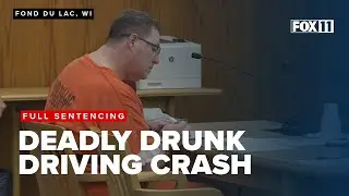 Sentencing for fatal OWI crash that killed man, injured wife