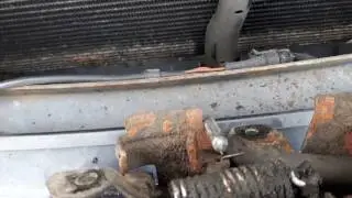 2003 volvo S40 /V40 broken bonnet cable.