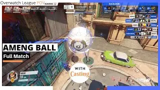 AMENG WRECKING BALL POV | Full Match - Playoffs | Hunters vs Excelsior | OWL Season 2020