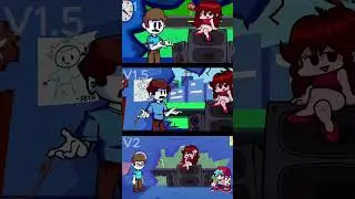 FNF Nonsense mod: V1 vs V1.5 vs V2(V2 is fanmade) #nonsense