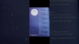 Poem- THE WIND AND THE MOON, explanation