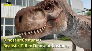 Breathtaking Realistic T-Rex Dinosaur Costume for Sale | Costumes