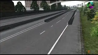 Contraflow Road System Simulator Environment