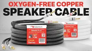 Nakamichi GrubLock Banana Plug With 12 AWG Oxygen-Free Copper (OFC) cable