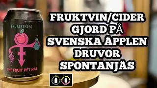 Fruktstereo Malm&ouml; The Fruit P&eacute;t Nat 7% Frukvin/Cider