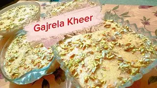 Gajrela Kheer Recipe | Creamy gajar Kheer with Khoya & Dry Fruits
