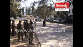Akbaruddin Owaisi produced before Sangareddy Court -- supporters arrested lathi charged
