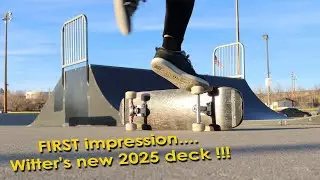 Witter Cheng first impression MEDUSA 2025 freestyle skateboard deck model