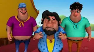 Motu Patlu Series Eps 156A Full Versi - Bajak Laut Furfuri Nagar | Animasi Anak | Itoonz