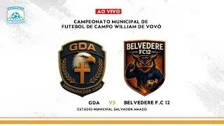 GDA X BELVEDERE FC12 - CAMPEONATO MUNICIPAL DE FUTEBOL DE CAMPO
