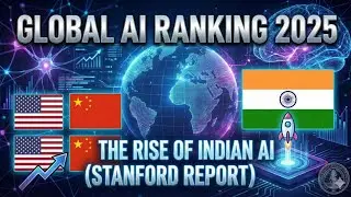 Global AI Ranking 2025: India&rsquo;s SHOCKING Jump to Rank #3!Stanford Report 2025: Is India the Next AI