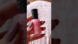 First Blush 209 nail paint by Sally Hansen (available on Nykaa) mrp 249