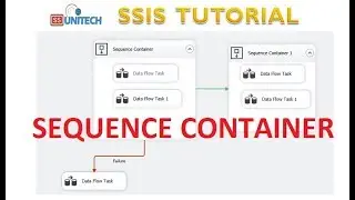 sequence container in ssis | container in ssis | ssis interview |ssis tutorial part 42