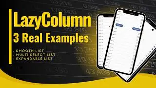 LazyColumn in Jetpack Compose | Smooth List, Multi Select & Expandable Items