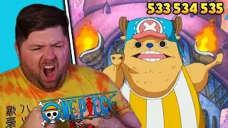 Chunky Chopper & Hody Attacks! One Piece REACTION | Episode 533, 534, & 535