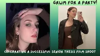 get ready with me for a wrap party!