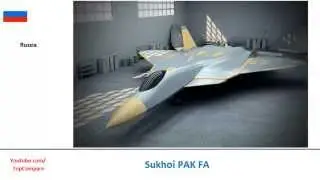Sukhoi PAK FA versus  F-16 Fighting Falcon, Fighter Plane performance  comparison