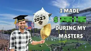 REAL Cost vs Earnings during Master&rsquo;s! How I Graduated Debt-Free from Grad School! (You Can Too!)