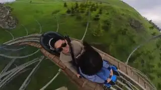 This Mountain Coaster in Azerbaijan Is INSANE 🤯 | Shahdag Coaster | GV Travel Vlogs