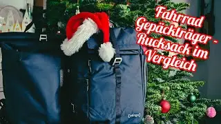 Fahrrad Gepäckträger Rucksack im Vergleich!  Otinga Flip V2 / Ortlieb Vario PS #fahrrad #ebike
