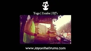 Jay on the Drums | Live Drums for Yoga, Zumba and DJ events!