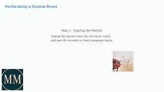 How to Fix Maytag Commercial Washer Error 11 (No Fill) &ndash; Water Supply, Inlet Valve & Reset