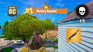 FORTNITE OG Chapter 1 Season 6 | Zero Build Solo Gameplay 15 kill..Victory royale!!🔥🔥