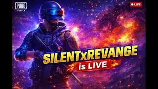 🔴PUBG MOBILE LIVE CUSTOM ROOM AND WOW ROOMS DAILY |SILENTxREVANGE LIVE|