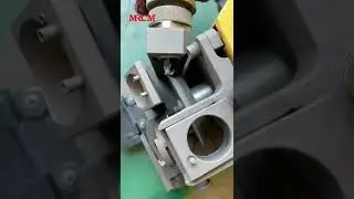 Corner radius end mill and normal end mill grinder in one machine #mrcm #machine #endmill  #sharpen