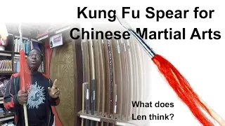 Kung Fu Spear for Shaolin, Wushu and Most styles of Chinese Kung Fu