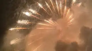 雲林斗南聖誕節慶 點燈儀式煙火+180秒聖誕音樂高空煙火秀 2025/12/20