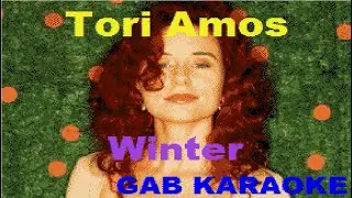Tori Amos - Winter - Karaoke Lyrics Instrumental