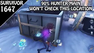 Obvious but very Safe hiding spot in rank - #identityv
