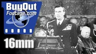MOUNTBATTEN RECEIVES FREEMAN OF LONDON 1946 Historic HD Footage