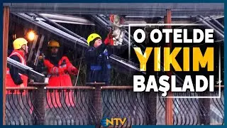 Demolition work begins at the hotel mentioned in the investigation! | NTV