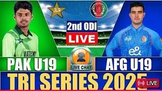 Afghanistan U19 vs Pakistan U19, 2nd Match- Live Cricket Score, Commentary