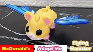 McDonald's November 2025 Happy Meal x ADOPT ME - Flying Hamster | UNBOXING #adoptme #flyinghedgehog